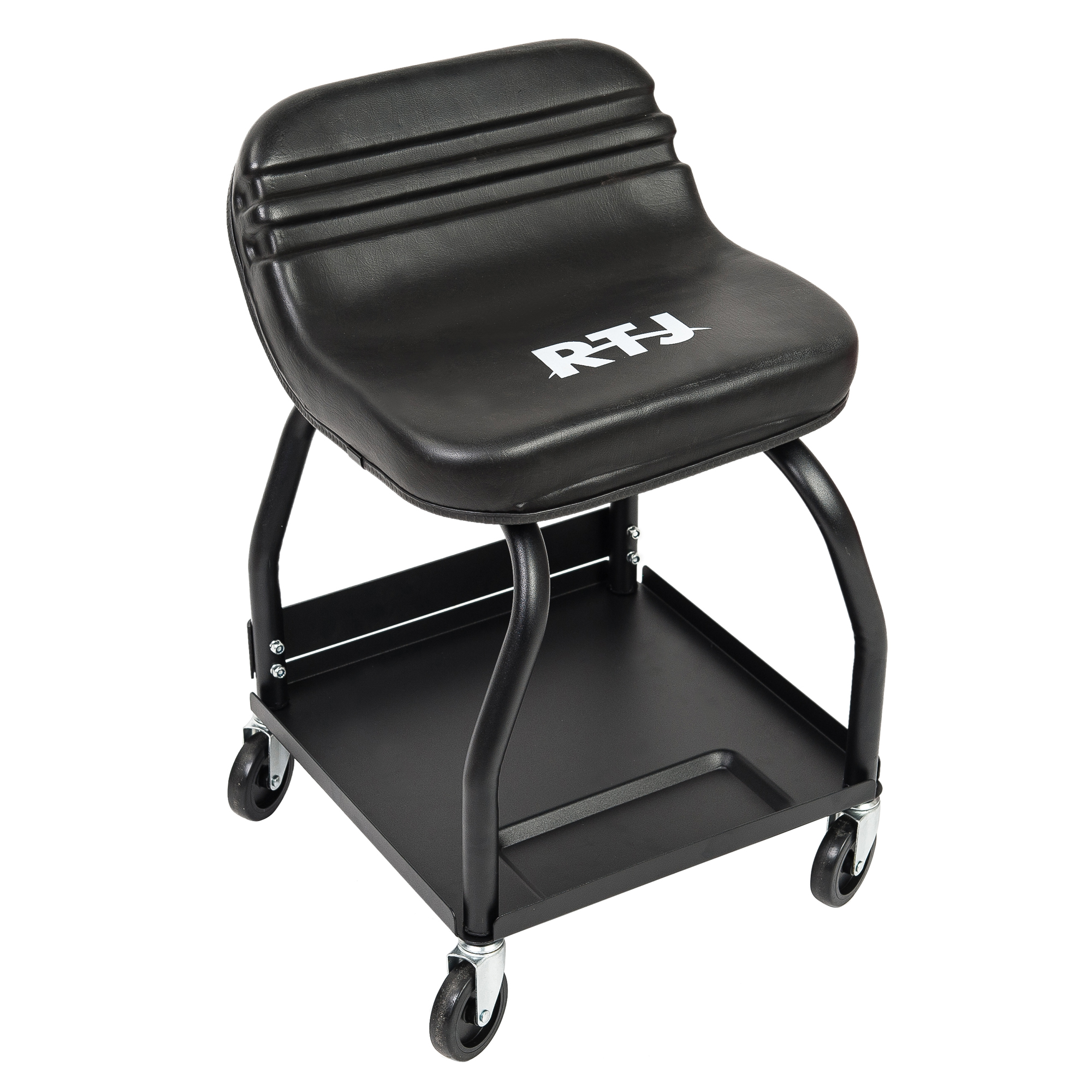 Product Introduction  This pneumatic mechanic roller seat offers a convenient chocie when you need to move around while working. With 300 lbs capacity it is sturdy and stable enough to offer a safe mo